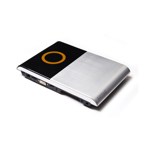 Zotac ZBOX DVD ID31 user manual