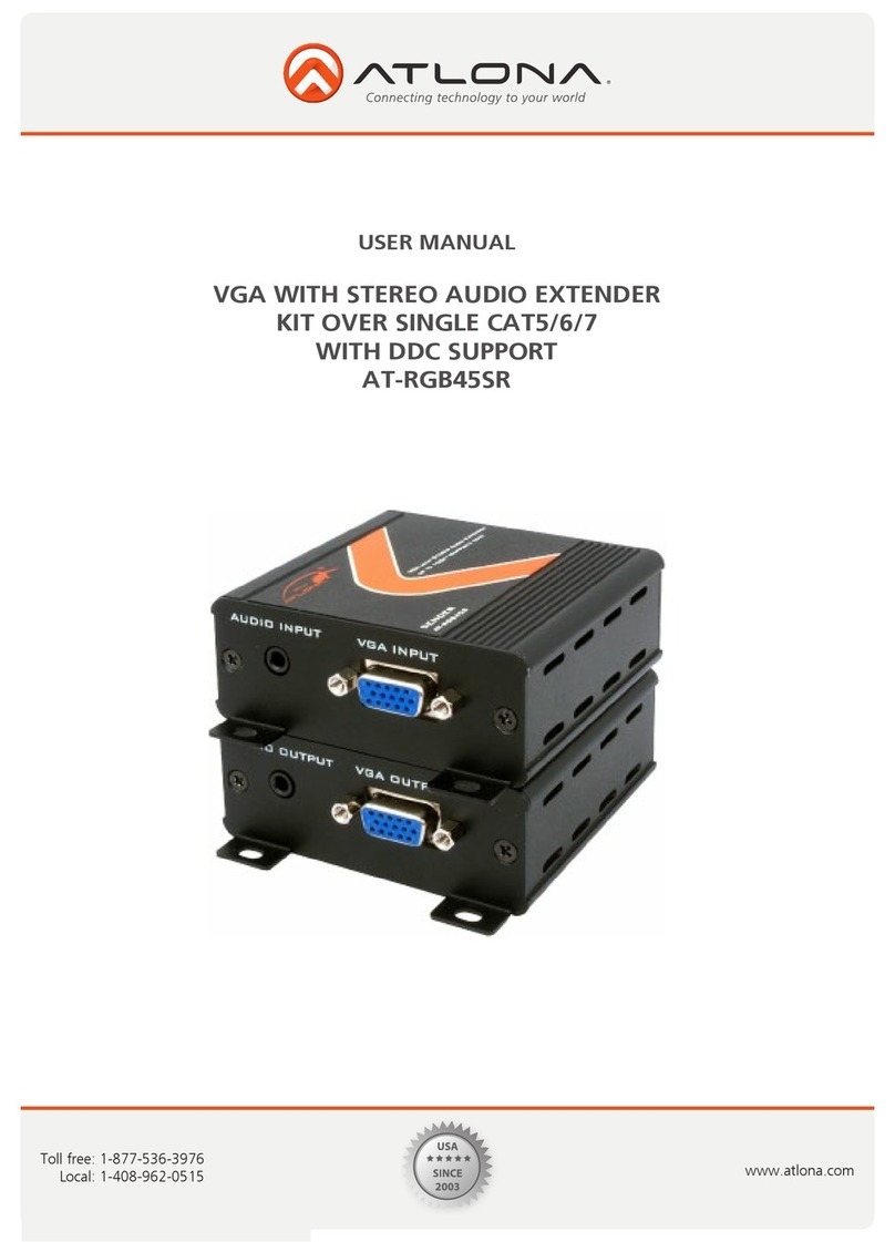Atlona AT-RGB45SR user manual