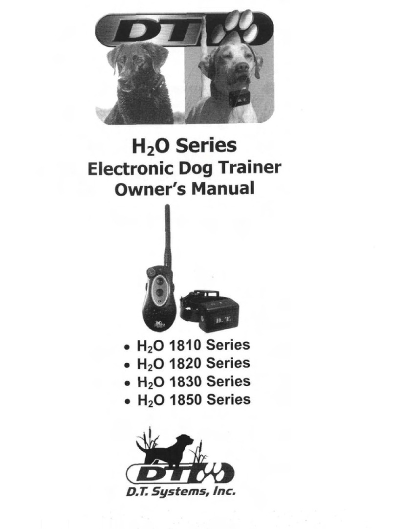 D.T. System H20 1810 Series owner's manual