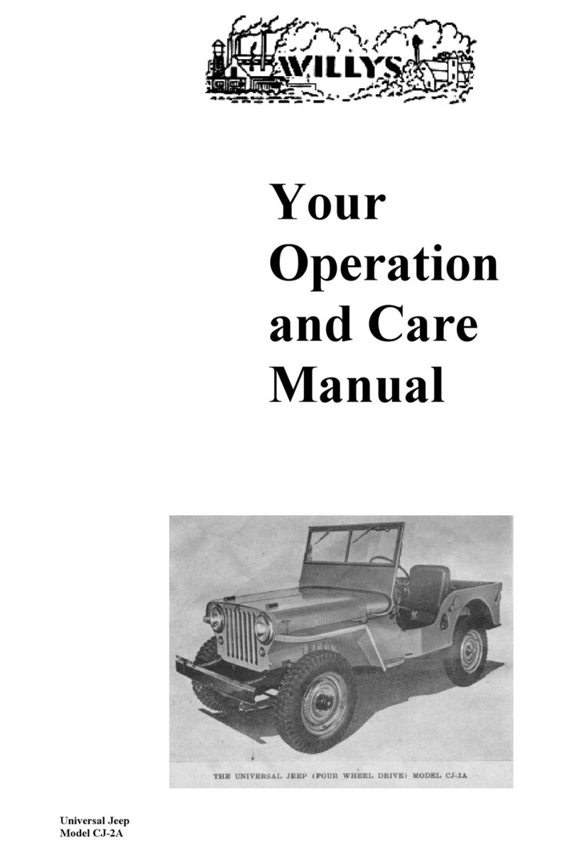 Willys CJ-2A Operation and care manual