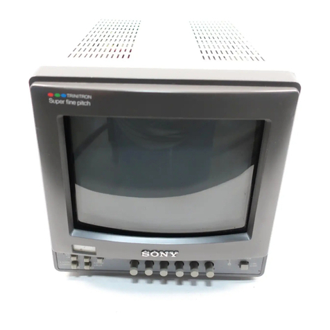 Sony Trinitron PVM-8220 User manual