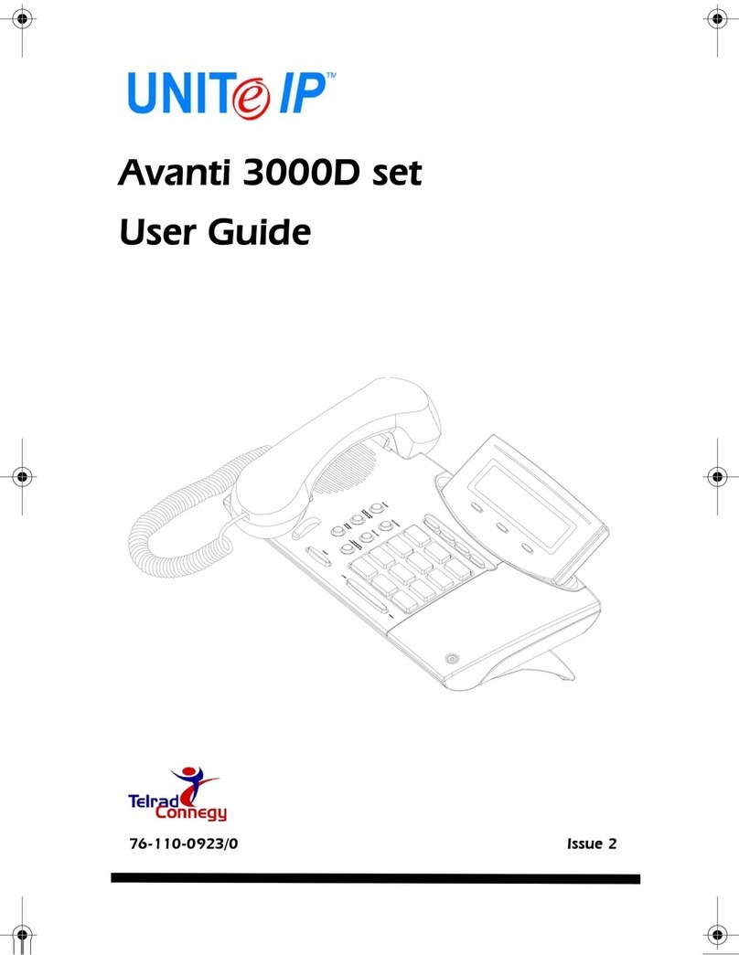 UNITe IP Avanti 3000D user guide
