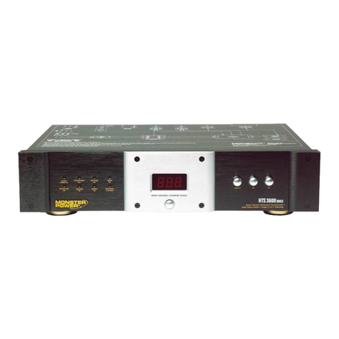 Monster Power PowerCenter HTS3600MKII owner's manual