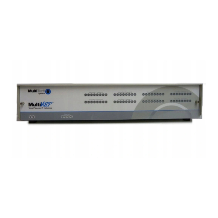 Multitech MultiVOIP MVP400 User manual