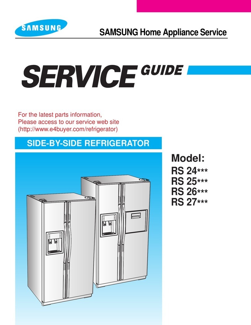 Samsung RS 24 Service guide