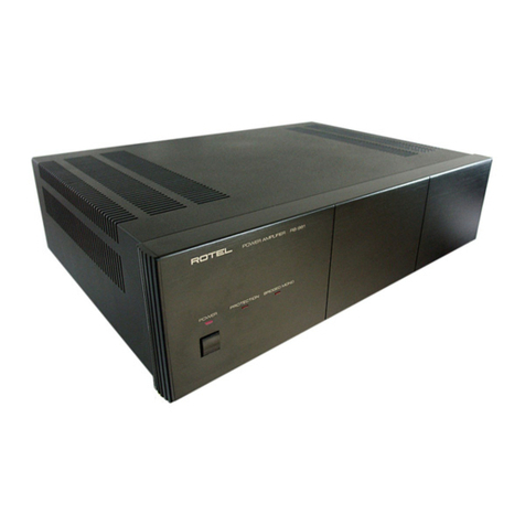 Rotel RB-981 User manual