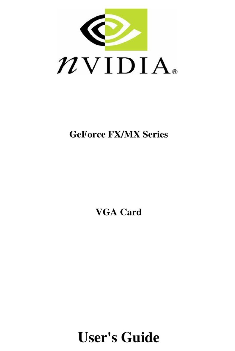 Nvidia GeForce FX Series User manual