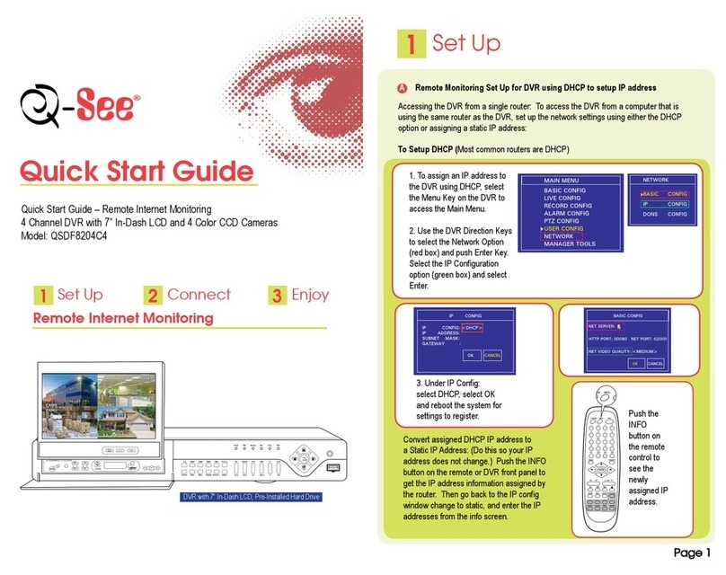 Q-See QSDF8204C4 User manual