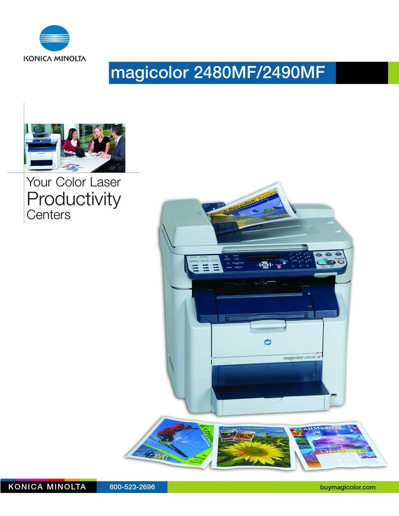 Konica Minolta Magicolor 2480 MF Technical specifications