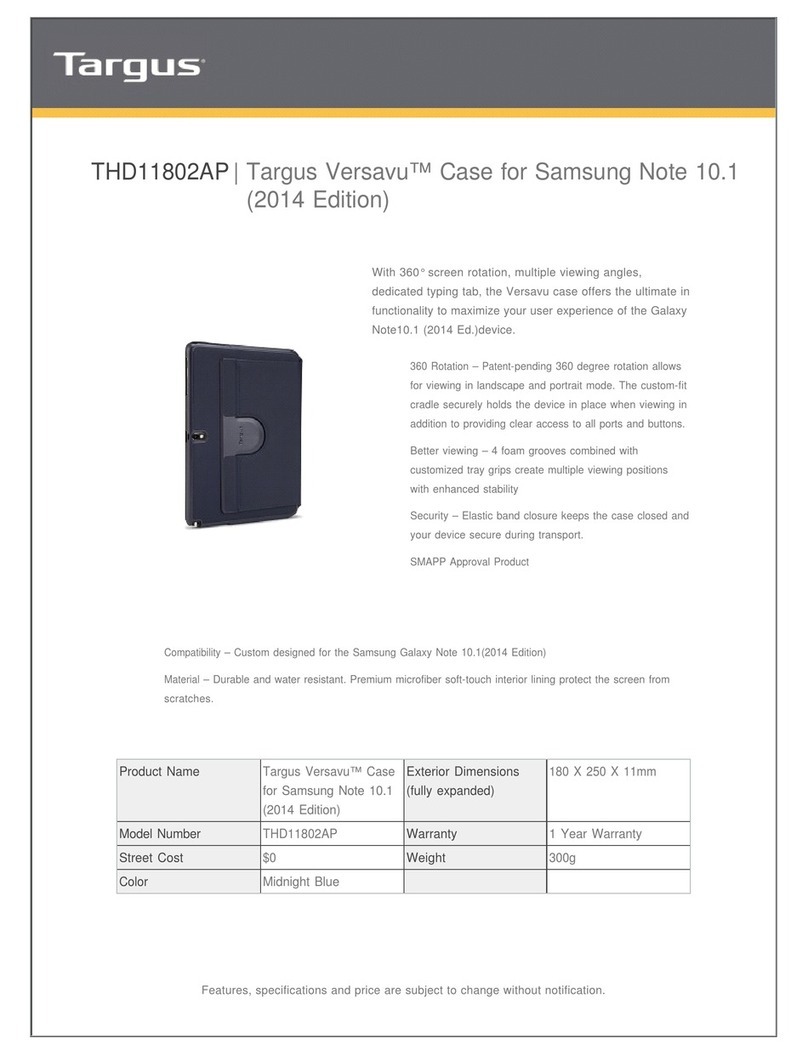 Targus Versavu THD11802AP overview