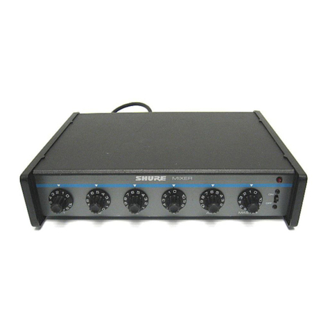 Shure M268 manual