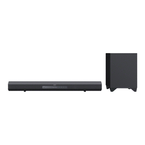 Sony HT-CT260H User manual