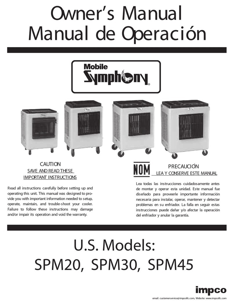 Impco Mobile Symphony SPM20 User manual