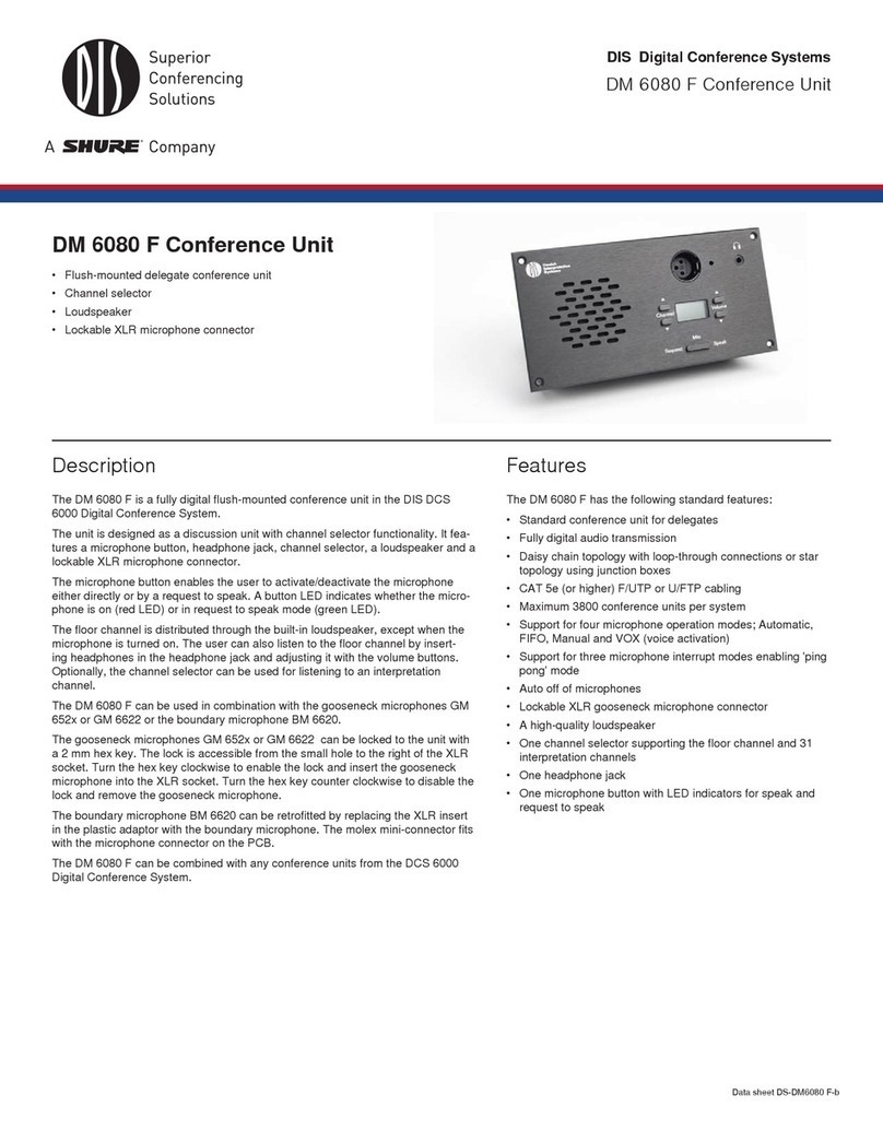 DIS DM 6080 F datasheet