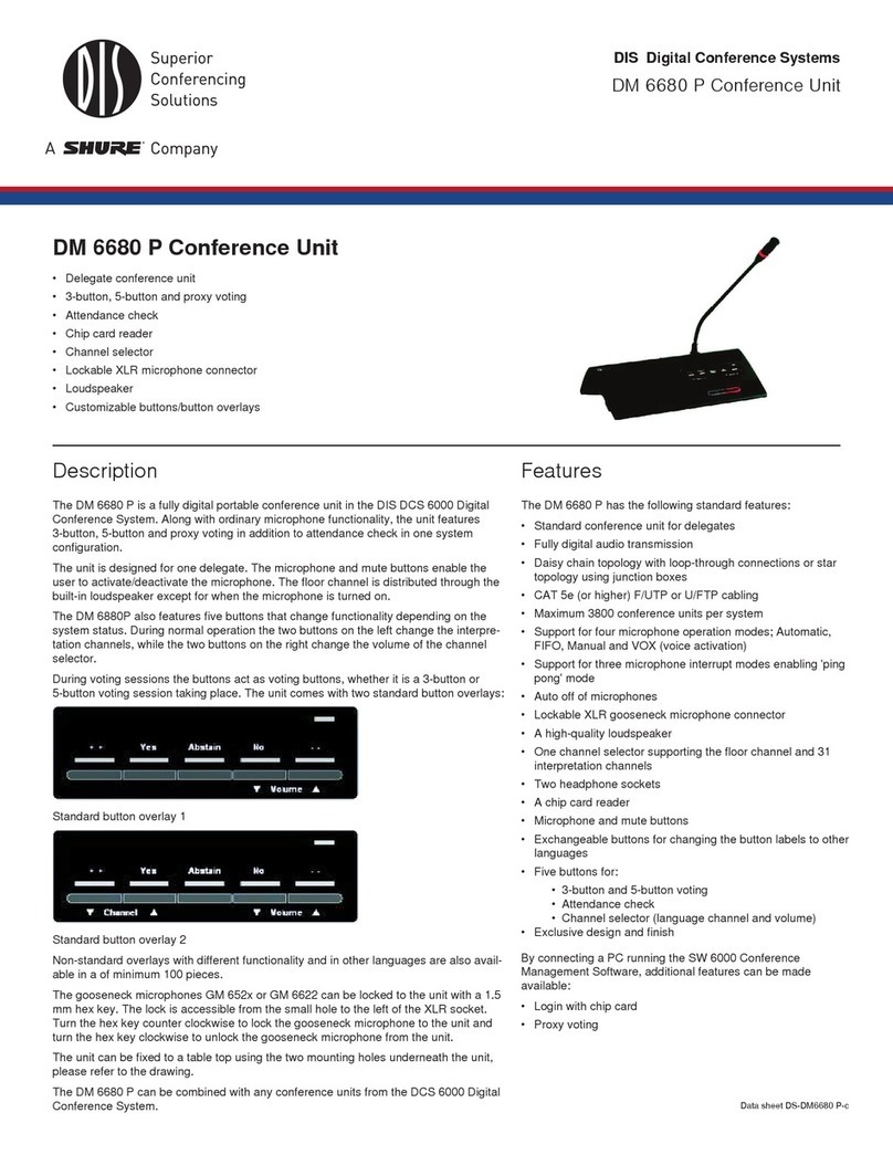 DIS DM 6680 P datasheet