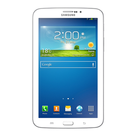 Samsung Galaxy Tab3 User manual