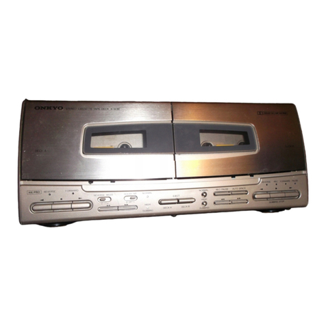 Onkyo K-W30 User manual