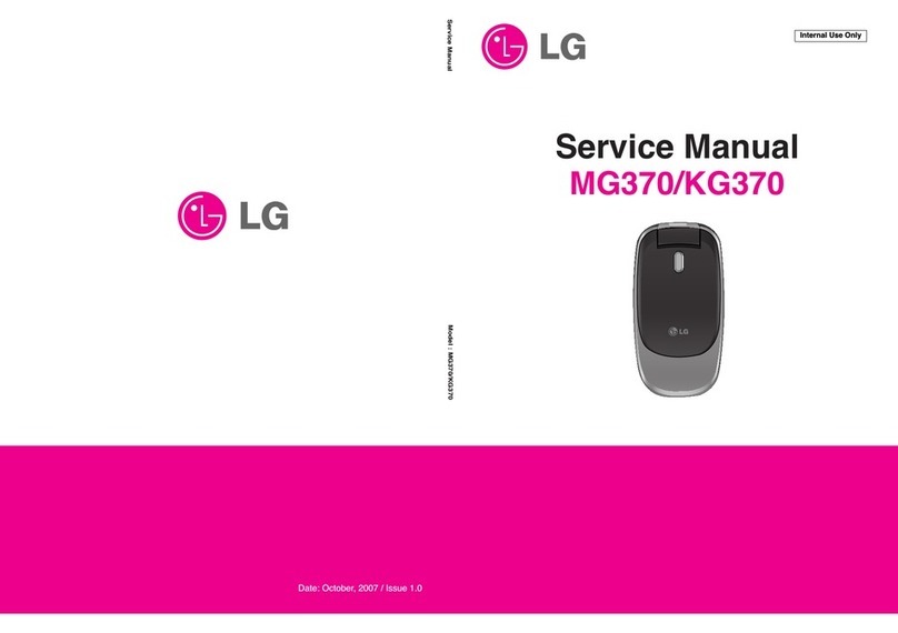 LG MG370 User manual