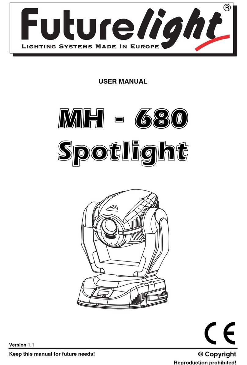 Future light MH - 680 User manual
