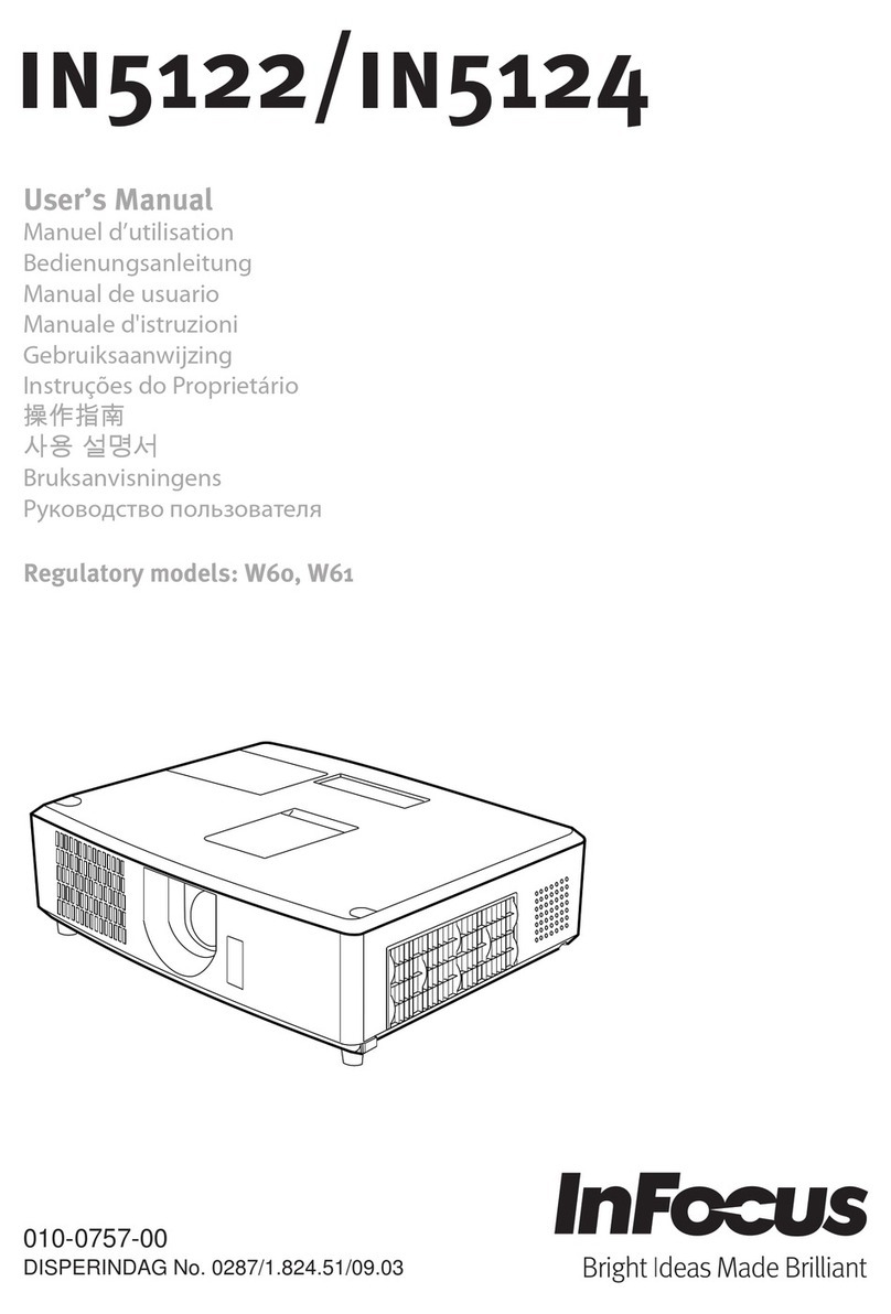 InFocus IN5122 Manual de usuario