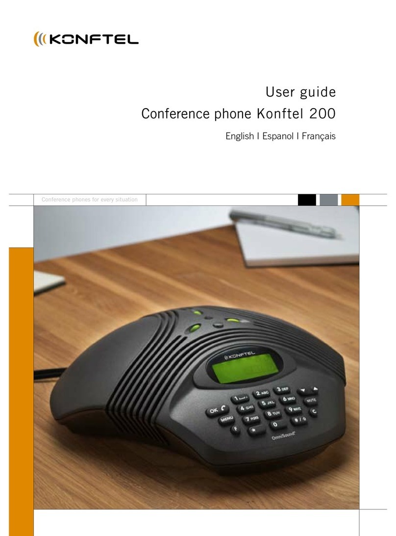 Konftel 200 User manual
