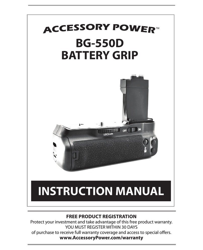 Accessory Power BG-550D User manual