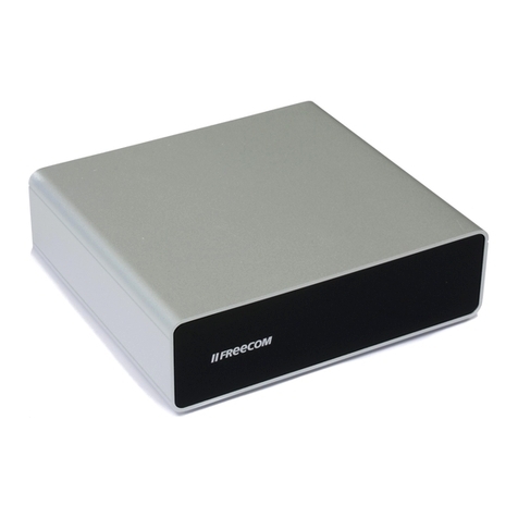 Freecom NETWORK STORAGE CENTER/NETWORK MEDIA CENTER User manual
