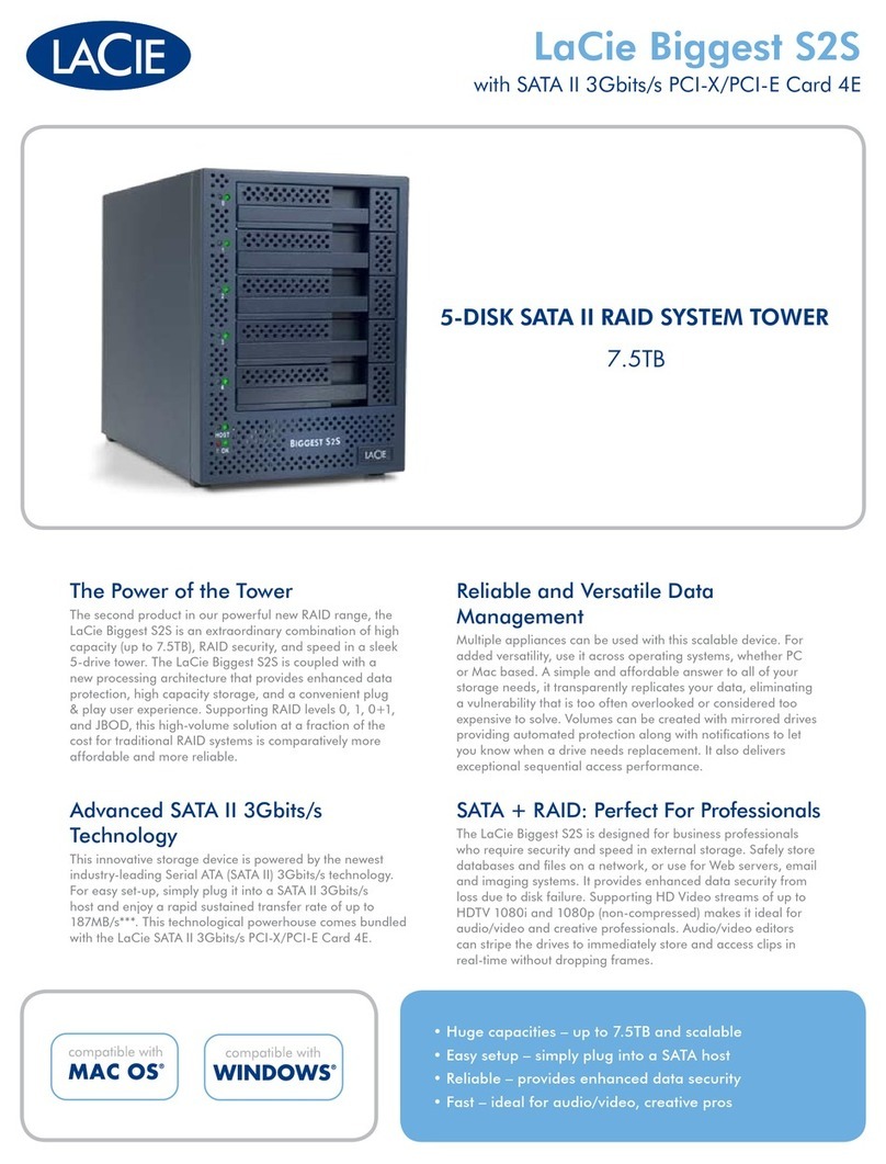 LaCie Biggest S2S Brochure & specs