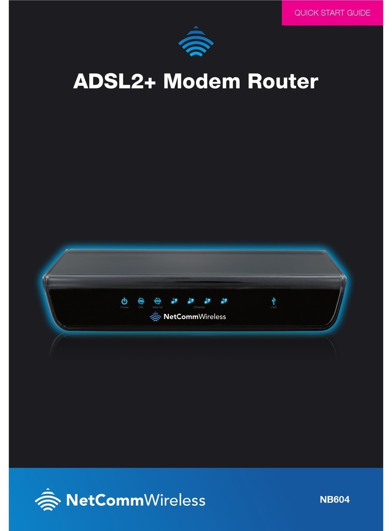 NetComm NB604 User manual