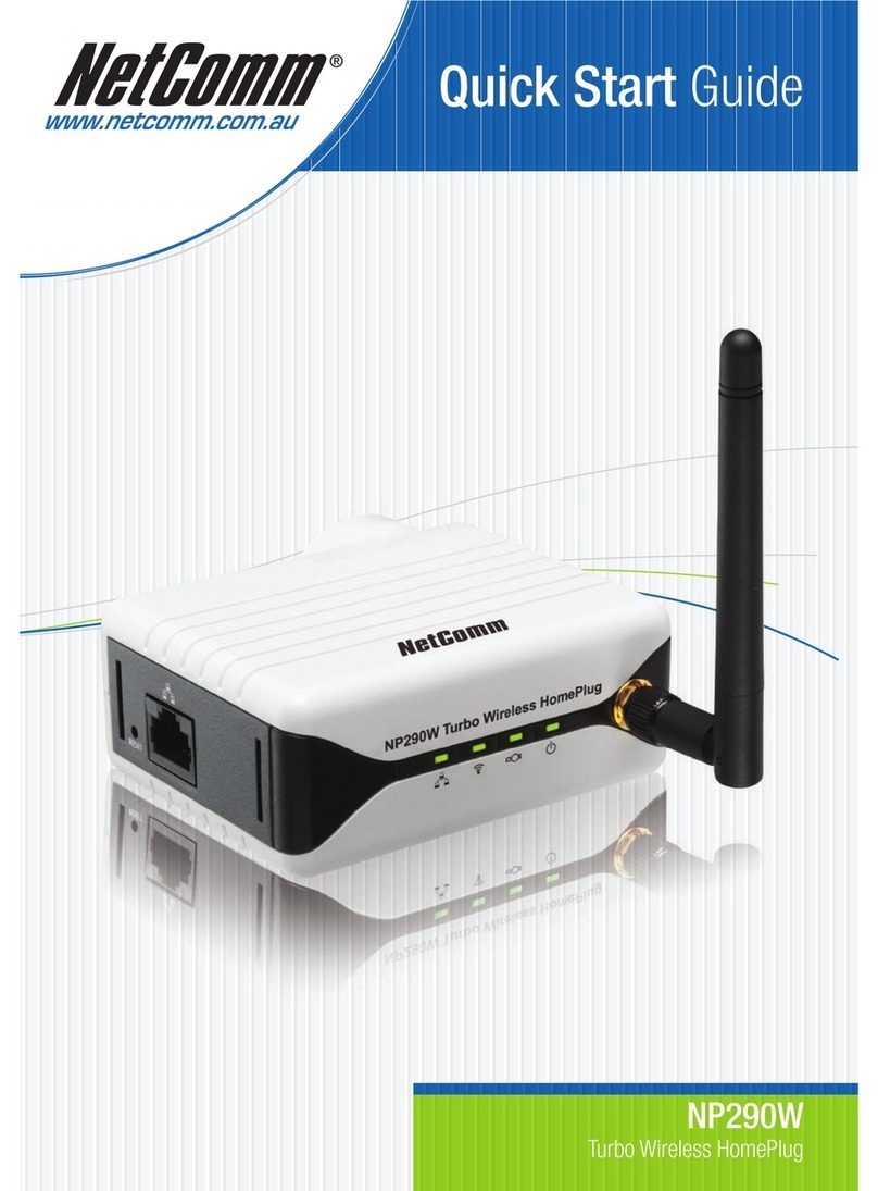 NetComm NP290W quick start guide NetComm NP290W quick start guide