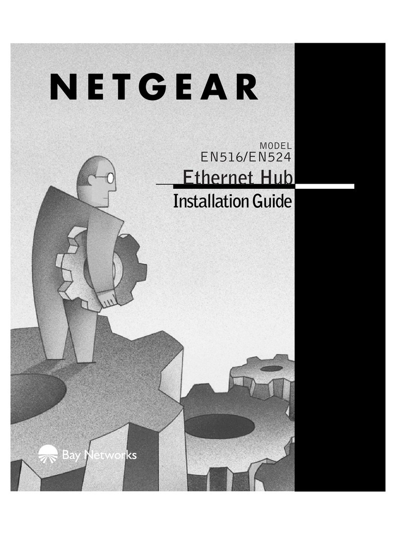 NETGEAR EN516 - Hub - EN User manual