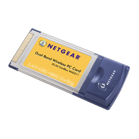 NETGEAR WAG511 - 802.11a/b/g Dual Band Wireless PC... user guide