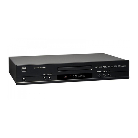 NAD T535 User manual
