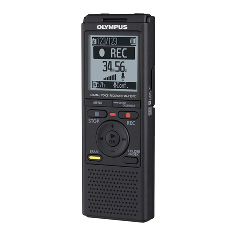 Olympus VN-733PC User manual