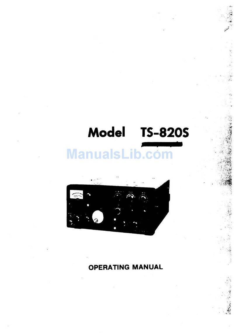 Kenwood TS-820S operating manual