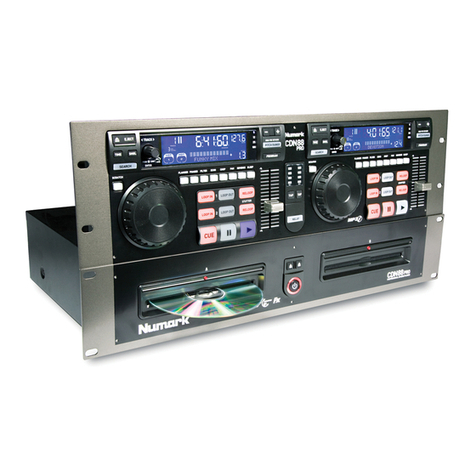 Numark CDN88 Pro User manual