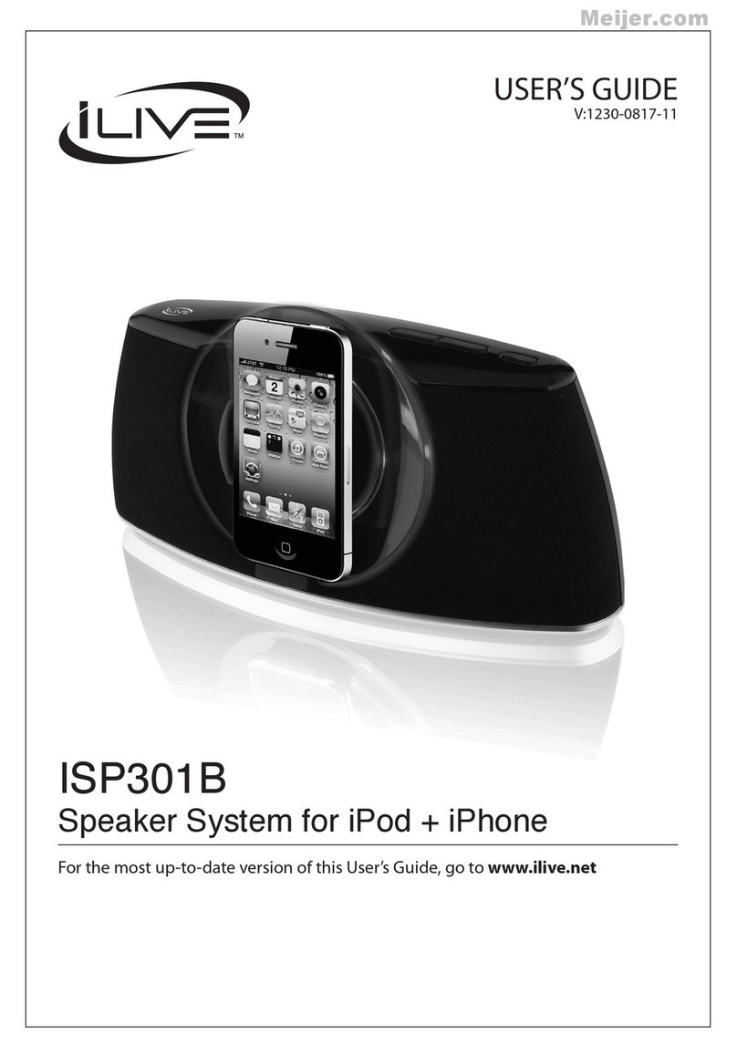 iLive ISP301B User manual