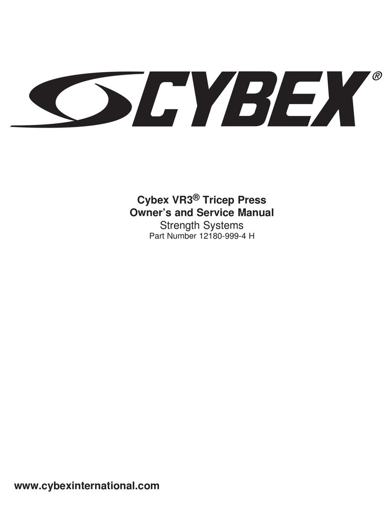 CYBEX VR3 Instruction Manual