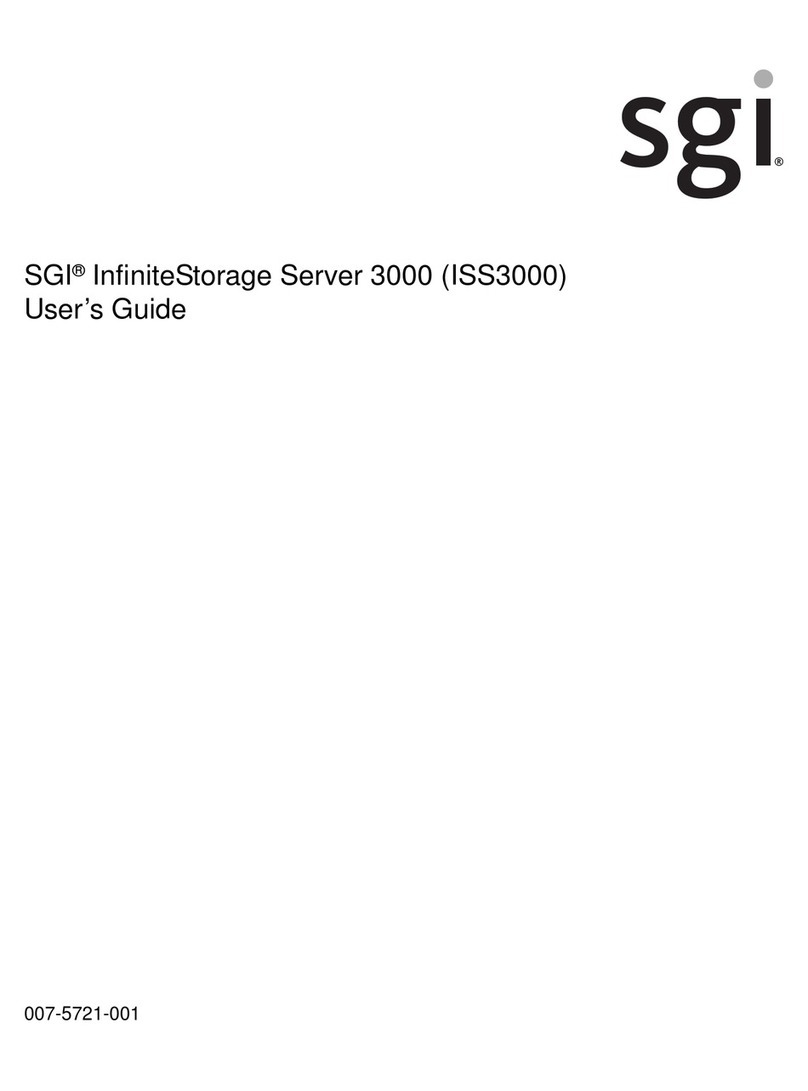 Silicon Graphics InfiniteStorage 3000 User manual