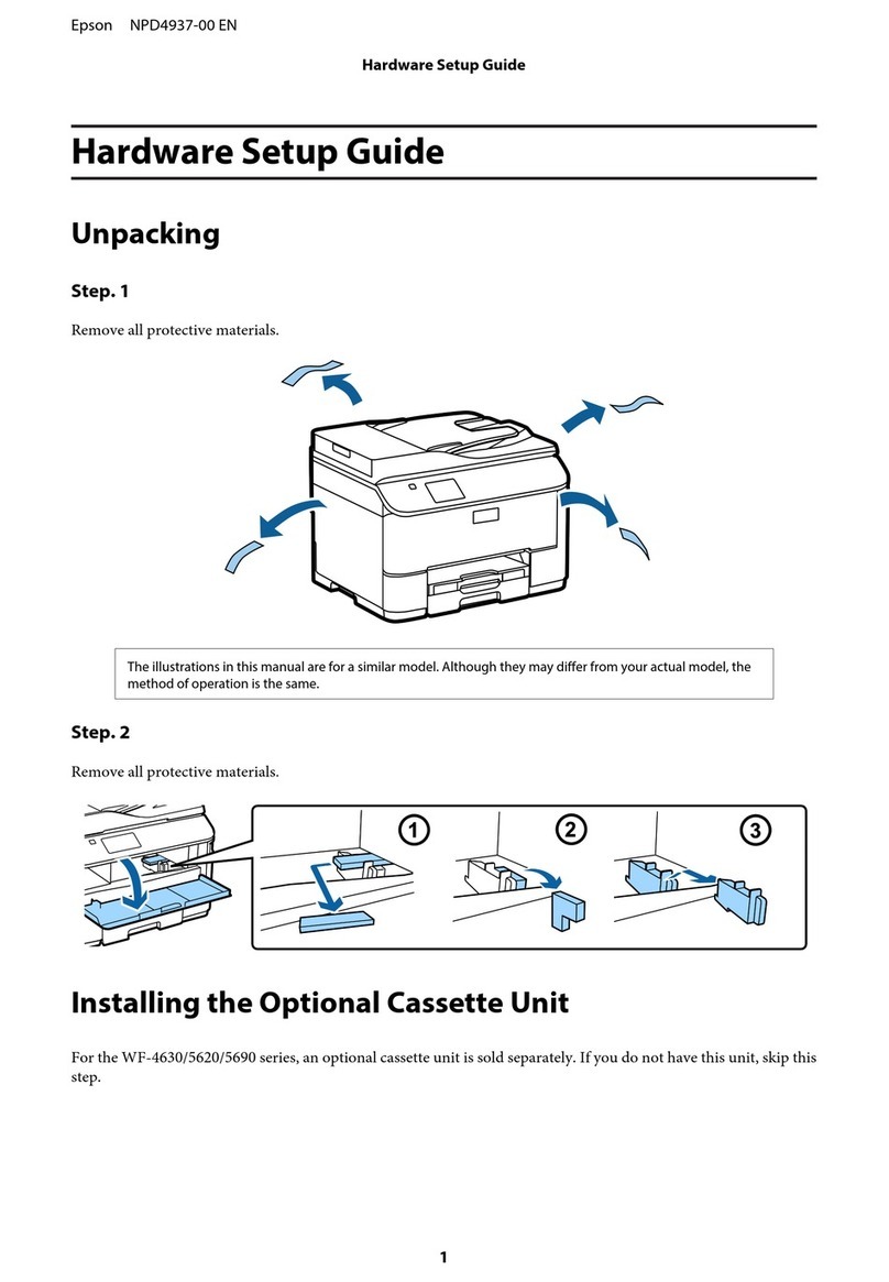 Epson NPD4937-00 User manual
