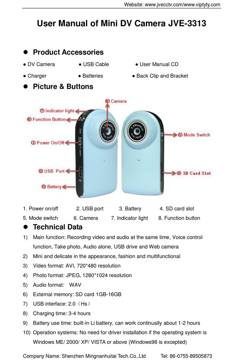 Shenzhen Mingnanhuitai Tech. JVE-3313 user manual
