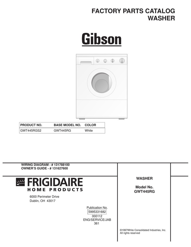 Gibson GWT445RGS2 Factory parts catalog