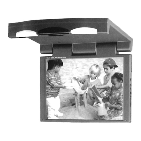 Farenheit 12.1" tft Lcd ceiling monitor User manual Farenheit 12.1" tft Lcd ceiling monitor User manual