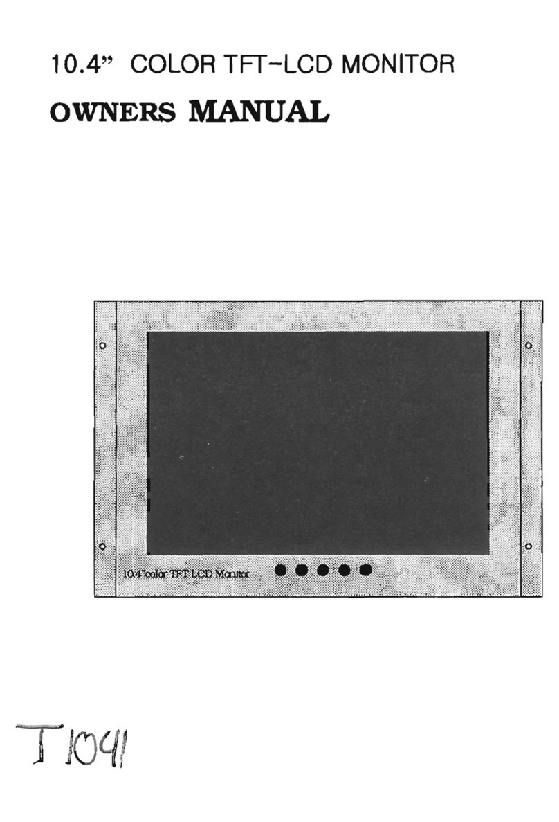 Farenheit 10.4 " color tft-lcd monitor User manual