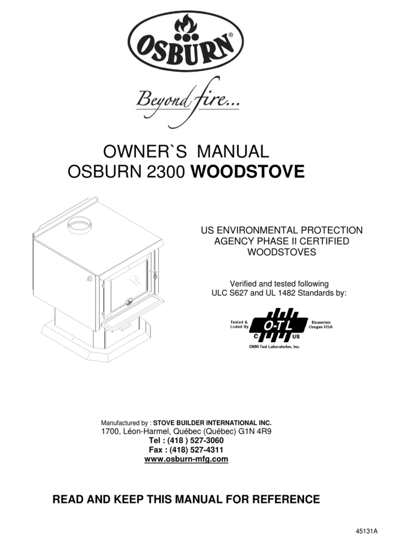 Osburn 2300 User manual