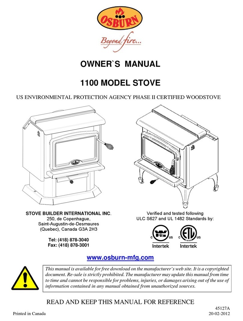 Osburn 1100 owner's manual Osburn 1100 owner's manual