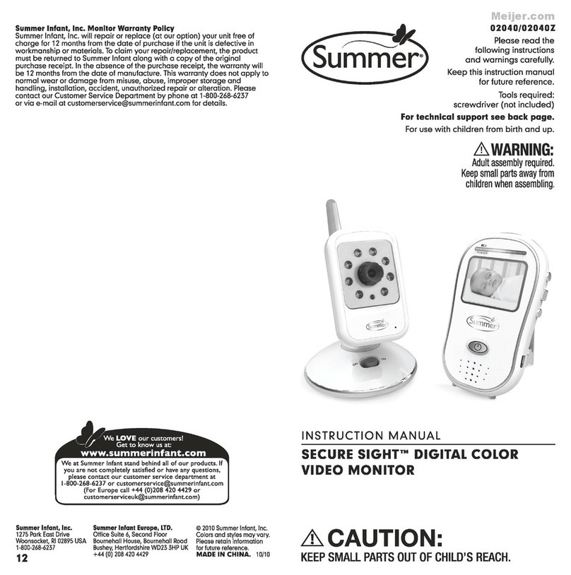 Summer SECURE SIGHTT User manual