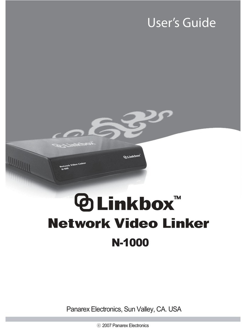 Panarex Electronics Linkbox N-1000 user guide