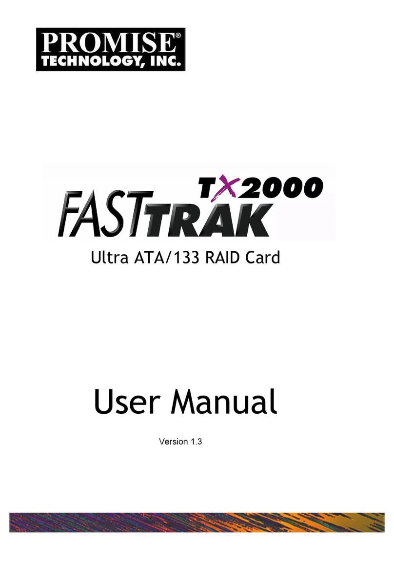 Promise FastTrak TX2000 user manual