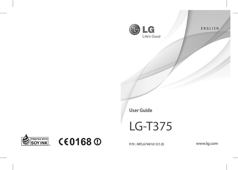 LG T375 User manual